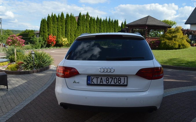 Audi A4 cena 33999 przebieg: 252000, rok produkcji 2009 z Milicz małe 232